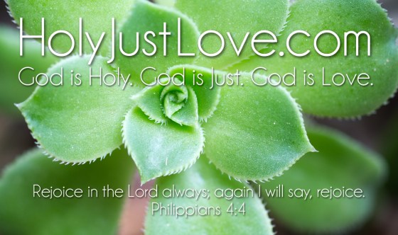 Holy Just Love BUSINESS CARD Rejoice